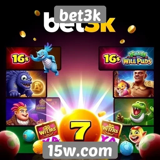 Análise da gama de jogos disponíveis na bet3k